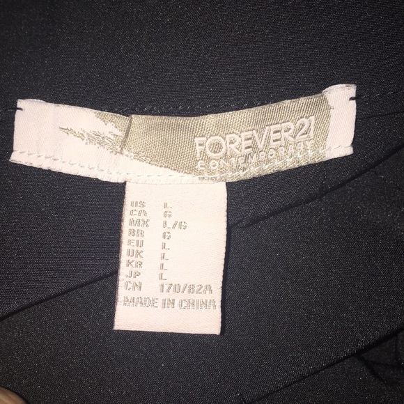 Forever 21 Black fringe skirt - Picture 5 of 5